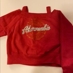 Girls A&F sweatshirt size 5/6